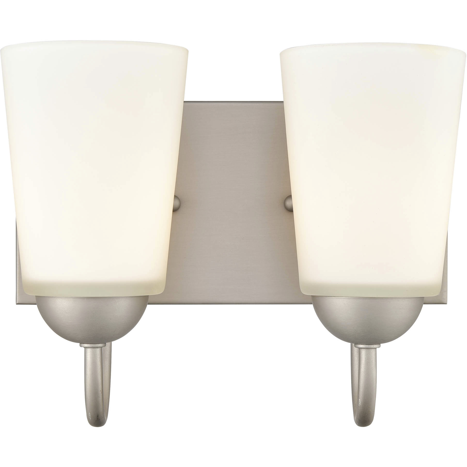 Ivey Lake 2 Light 10 inch Satin Nickel Bathroom Vanity Light Wall Light